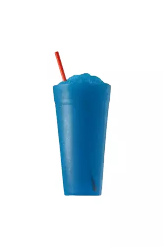 Blue coconut slush