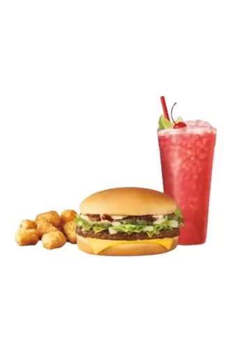 Hickory BBQ Cheeseburger Combo-Sonic Breakfast Hours
