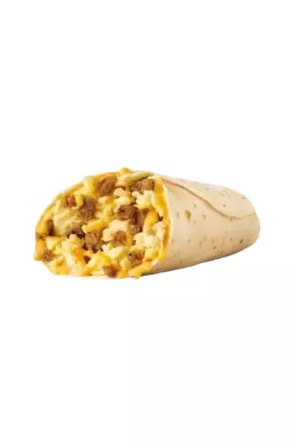 Jr. Sausage, Egg and Cheese Breakfast Burrito