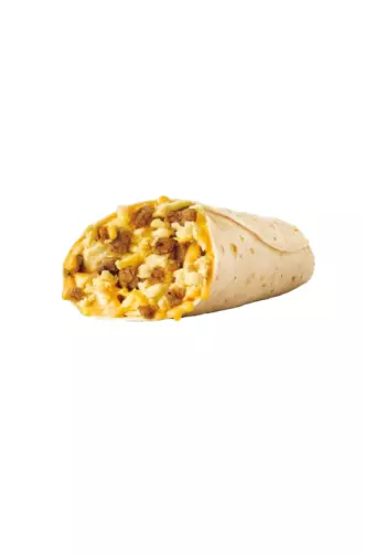 Jr. Sausage, Egg and Cheese Breakfast Burrito