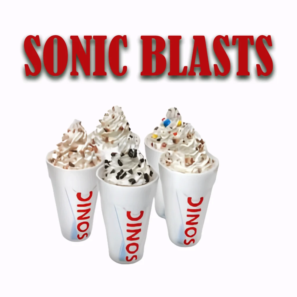 Sonic Blasts Menu