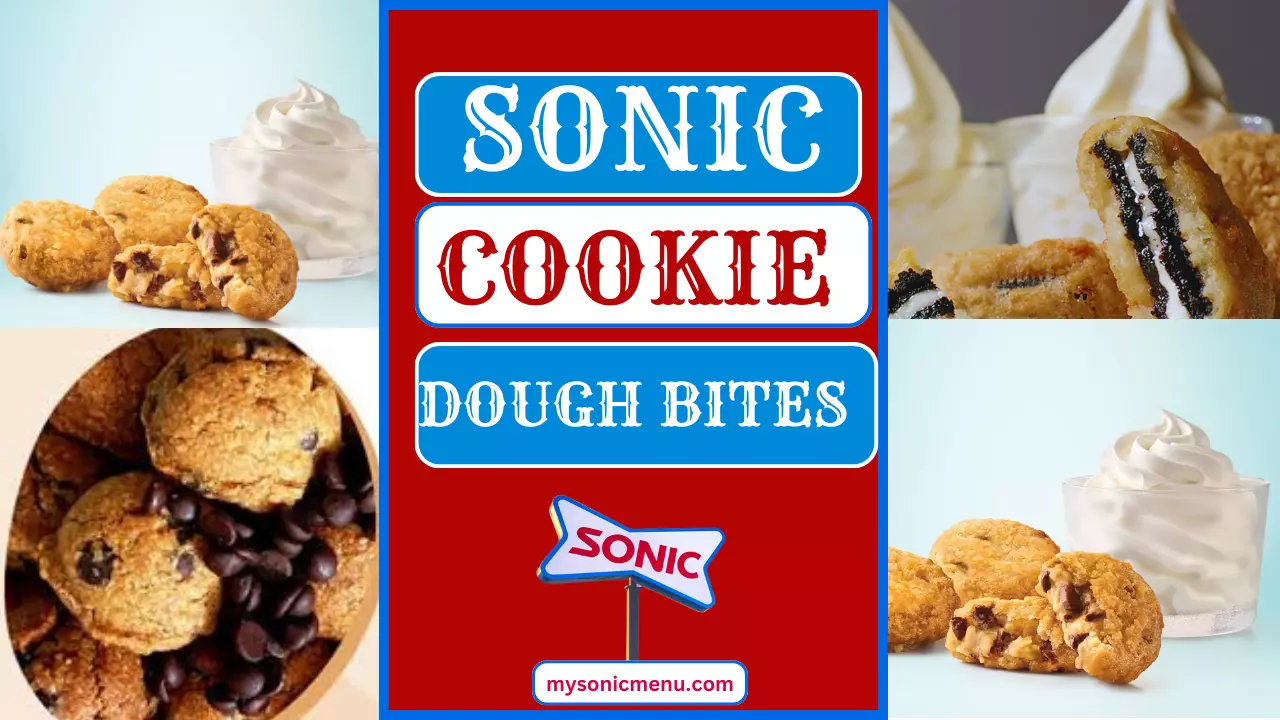 Sonic Cookie Dough Bites