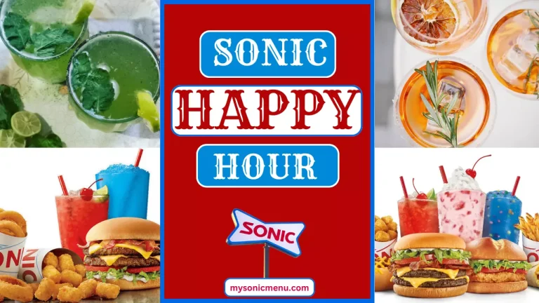 Sonic Happy Hour