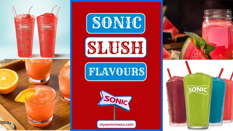 Sonic Slush Flavors