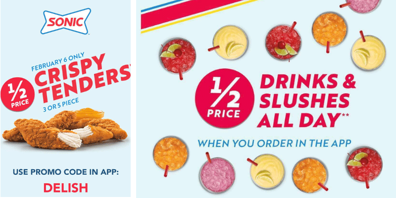 Sonic promo codes Sonic promo codes