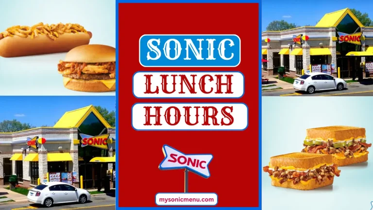 Sonic Lunch Hours